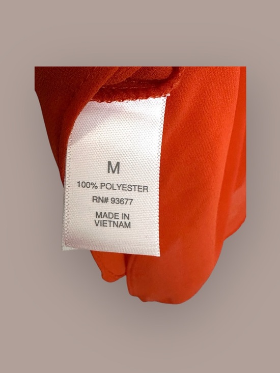 🌻 Bisou Bisou Ruffled V-Neck Tie Blouse - Picture 13 of 14